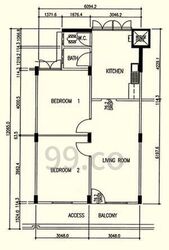 Blk 87 Circuit Road (Geylang), HDB 3 Rooms #595224291